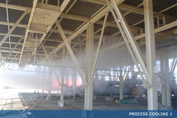 Industrial Dust Control Misting Systems