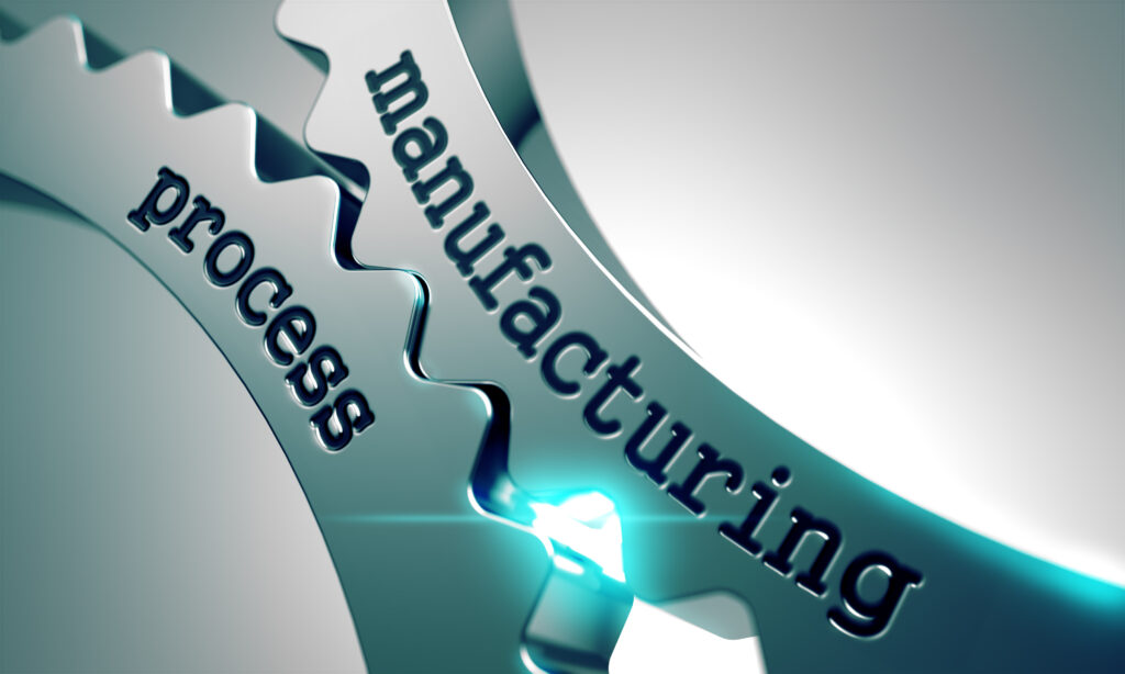 Manufacturing Humidity process. metal gears.