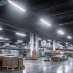 commercial factory floor set up for commercial humidifier